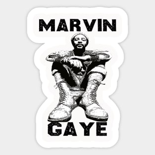 Marvin Gaye Sticker